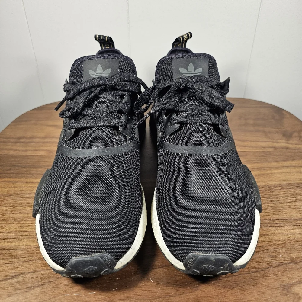 Adidas NMD R1, Core Black/Trace Cargo - Size 12 - Picture 2 of 8
